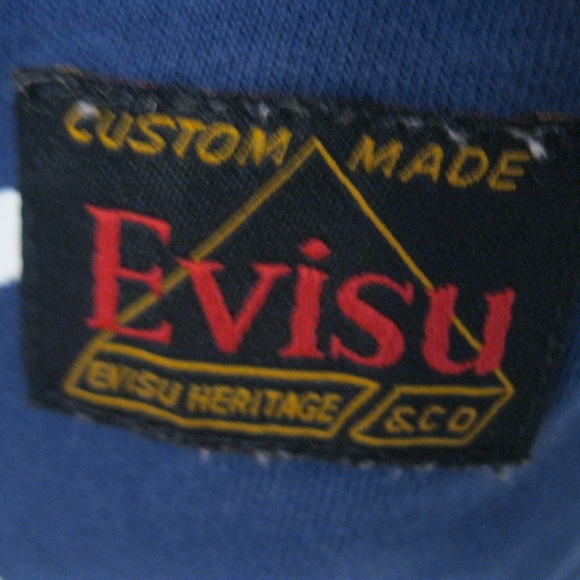 Evisu Custom Made Designer Tee Shirt S - Picture 2 of 5